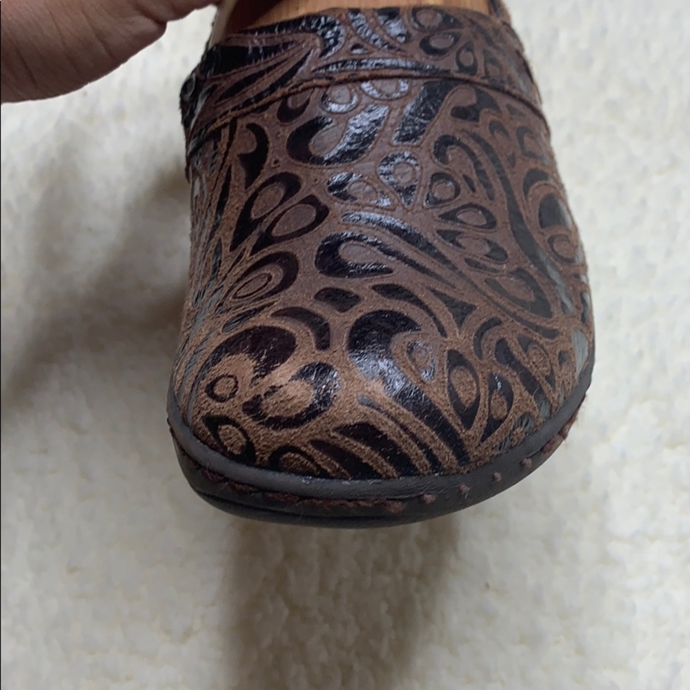 BOC Born Concept brown paisley shoes mules - Picture 8 of 15